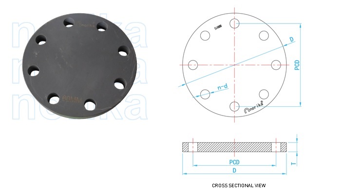 JIS Blank / Blind Flange (AW Blank / Blind Flange)  JIS 10K